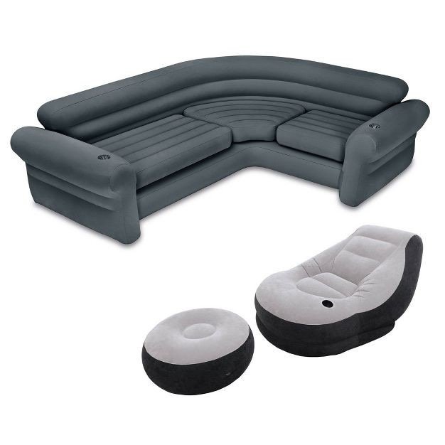 Inflatable seating set