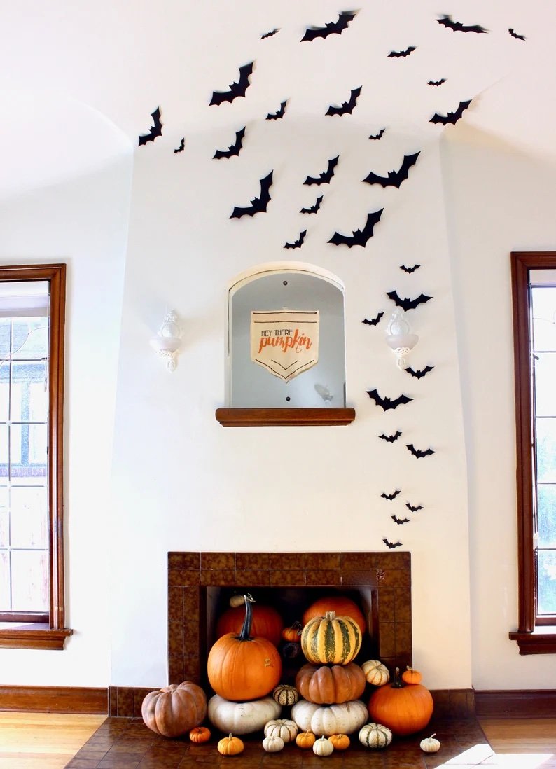 Bat wall hanging