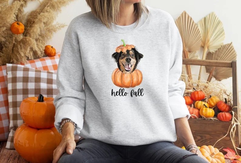 Hello fall sweatshirt