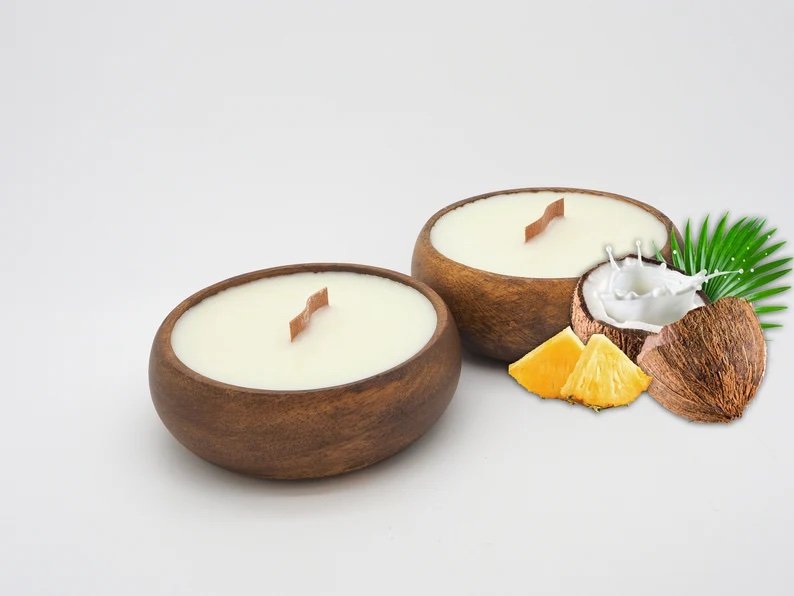 Coconut Candle Set