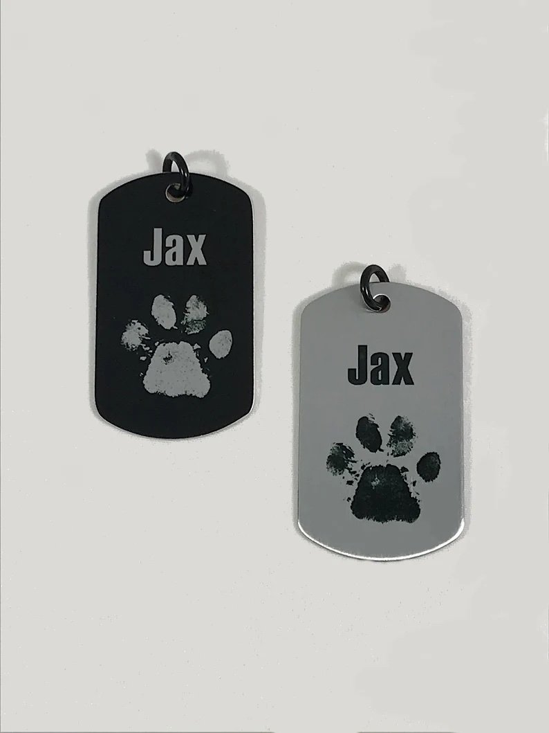 Personalized tag necklace 