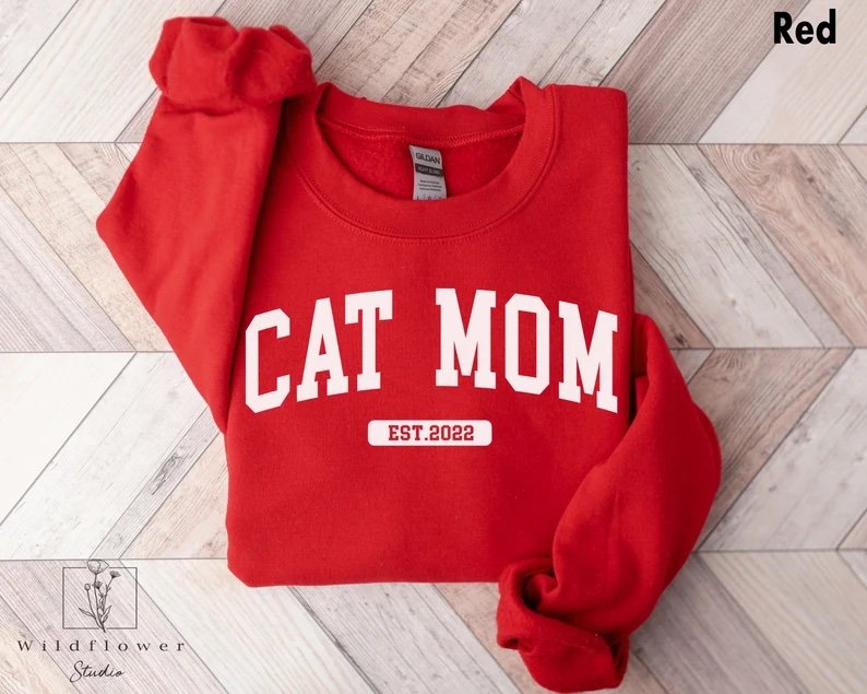Cat Mom Sweatshirt 