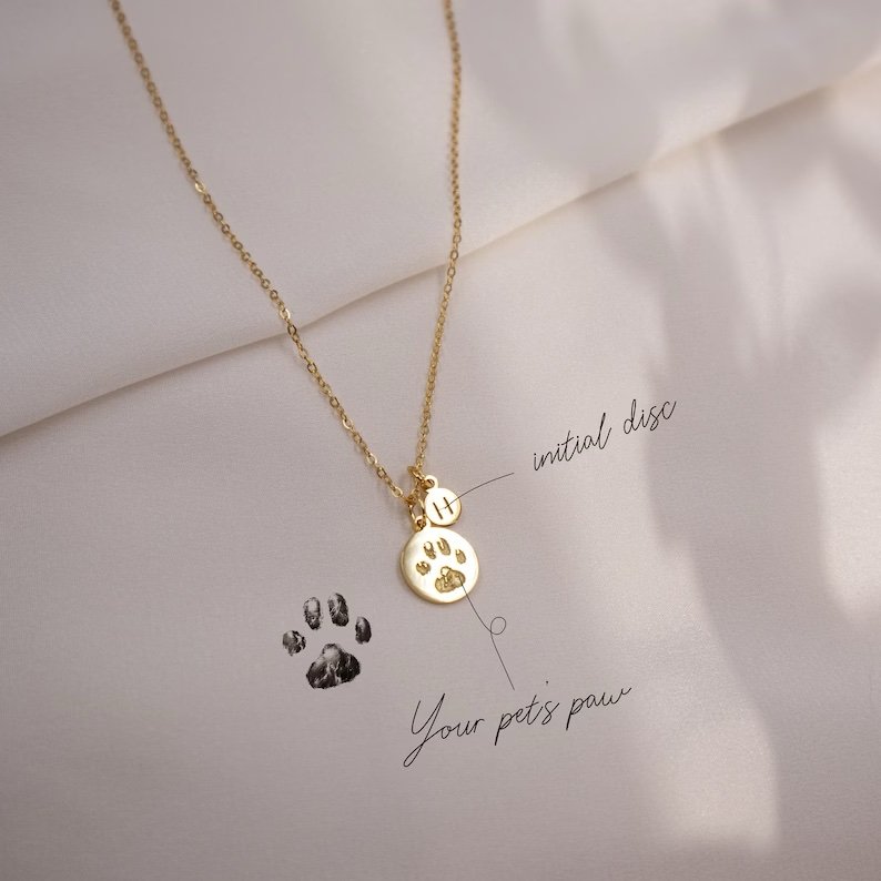 Paw Print Necklace 