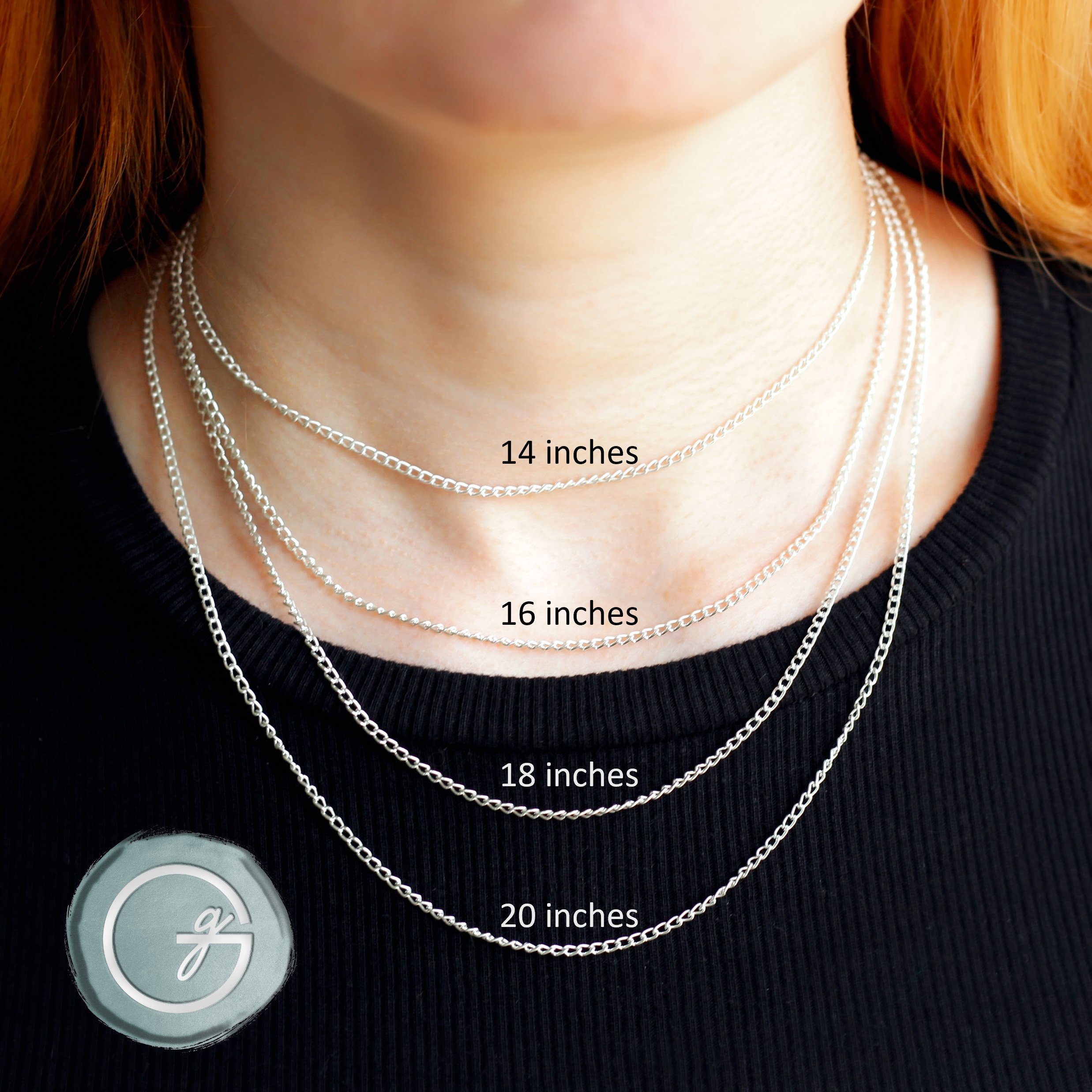 Necklace Sizing Chart ⦁ 16 inches: Choker length ⦁ 17-19 inches: At the  collarbone ⦁ 20 i… | Projeto de joalheria, Acessórios artesanais,  Bijuterias com miçangas