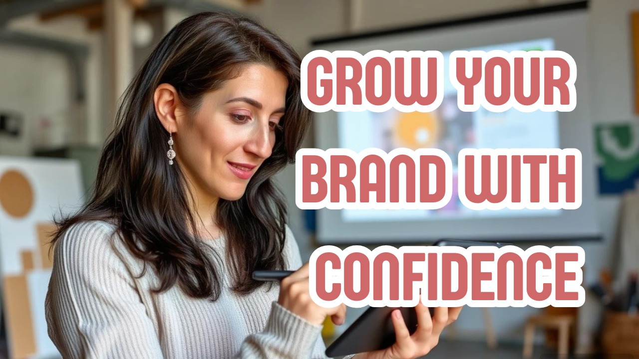 Watch my YouTube video: My 3-Part System to Grow Your Creative Brand Without Burning Out