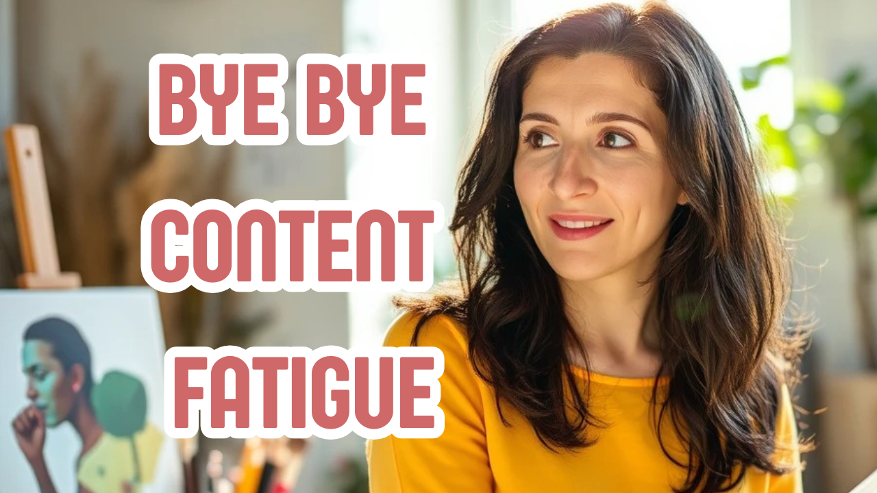 Watch my YouTube video: Why Creative Entrepreneurs Struggle With Content