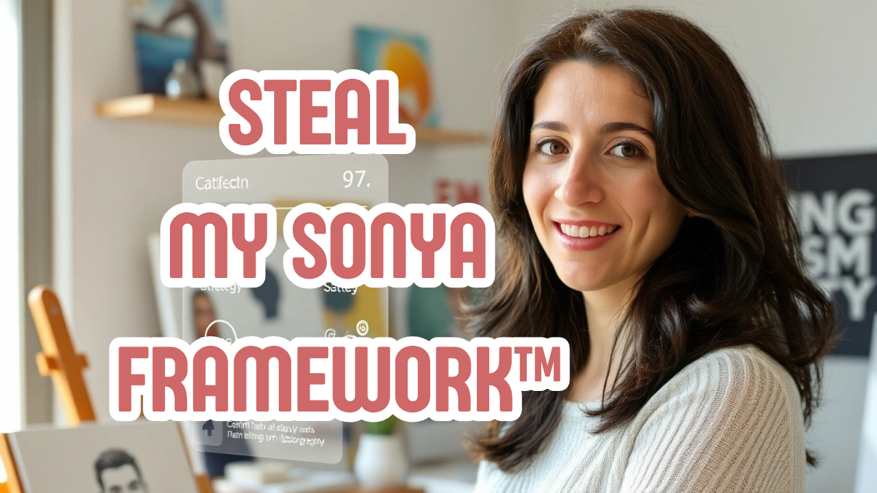 Watch my YT video: Create Content That Hooks Your Audience With the SONYA Framework™