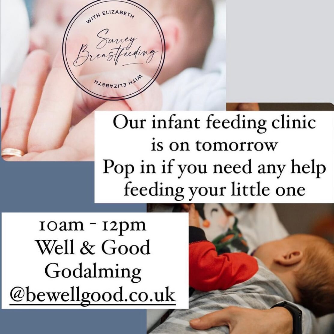 See you tomorrow 10am - 12pm at @bewellgood.co.uk 💜 any infant feeds questions are welcome, nothing is ever a silly question 🤗