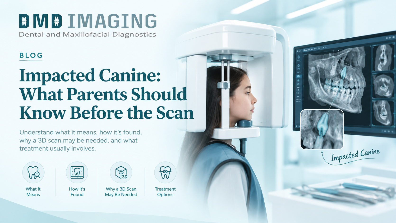 Impacted Canine: What Parents Should Know Before the Scan