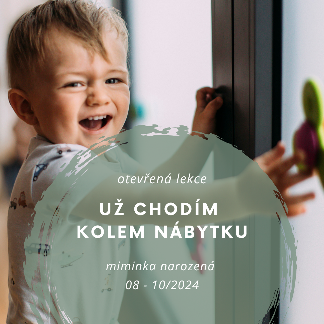 UŽ CHODÍM KOLEM NÁBYTKU - OTEVŘENÁ LEKCE