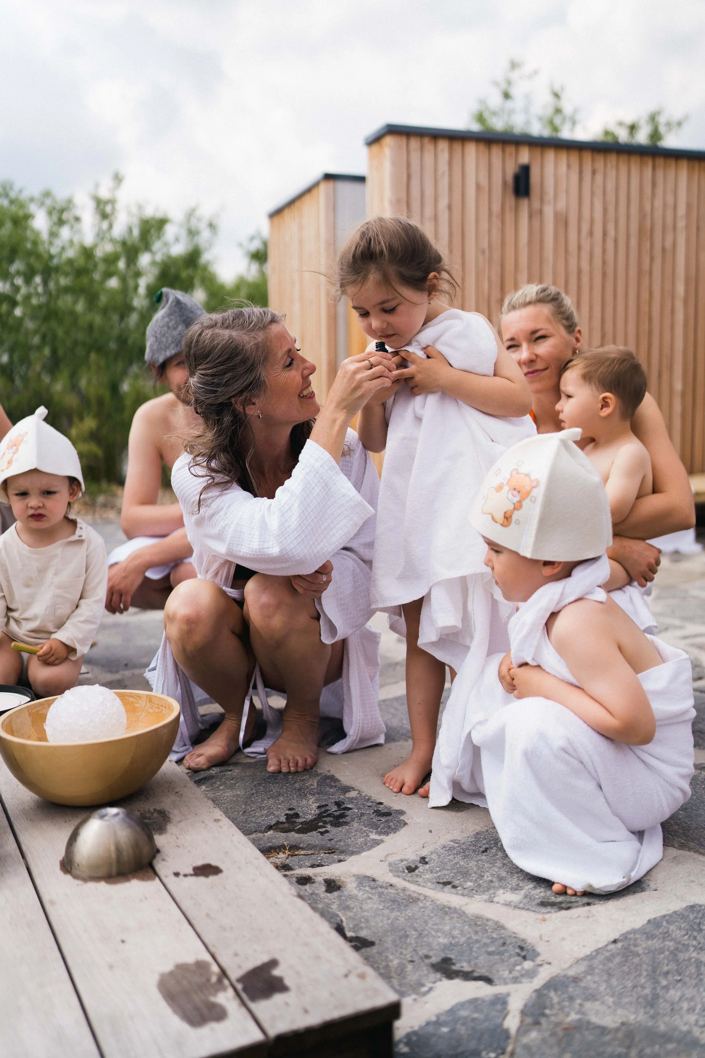 jak na saunování s děti, od kdy s dětmi do sauny,  kam s dětmi o víkendu