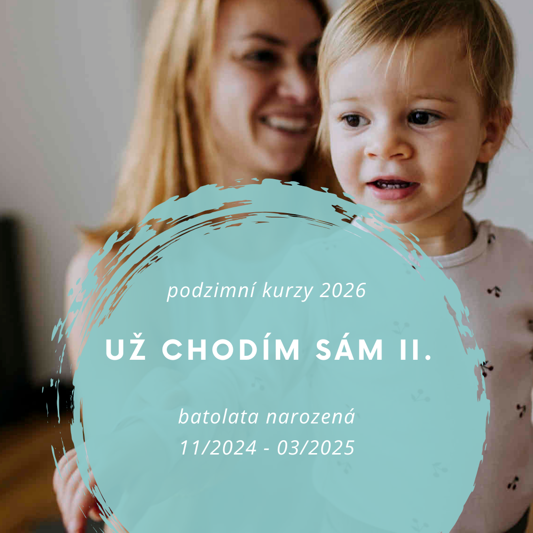 Podzimní kurzy cvičení pro miminka a děti od 2 měsíců do 6 let zaměřené na psychomotorický vývoj a senzomotoriku.