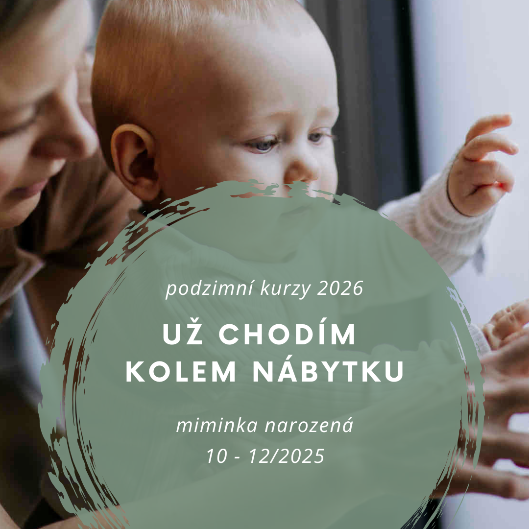 Podzimní kurzy cvičení pro miminka a děti od 2 měsíců do 6 let zaměřené na psychomotorický vývoj a senzomotoriku.