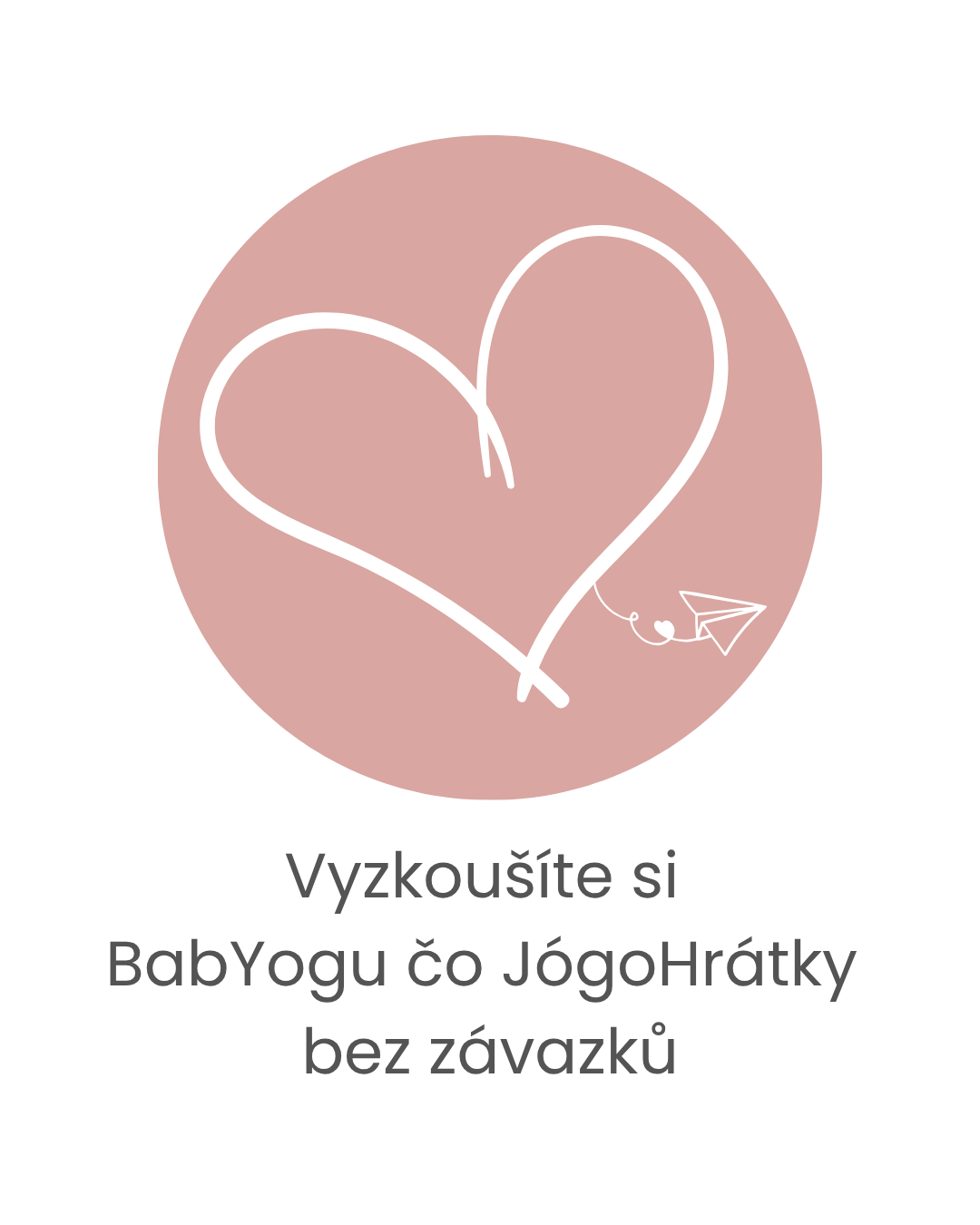 Ikona vyzkoušení BabYogy bez závazku pravidelného kurzu.
