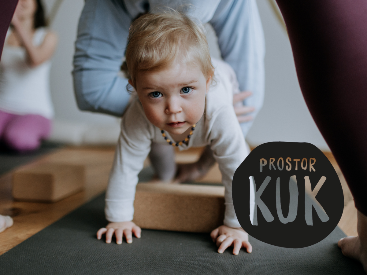 Tematické lekce jógy pro roční batolata, kde se propojuje příběh, pohyb, zábava, jemná motorika a dětská fantazie.