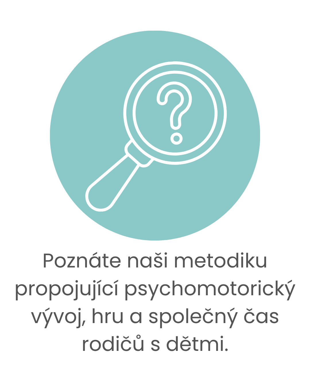 Ikona metodiky BabYogy a přirozené podpory psychomotorického vývoje.
