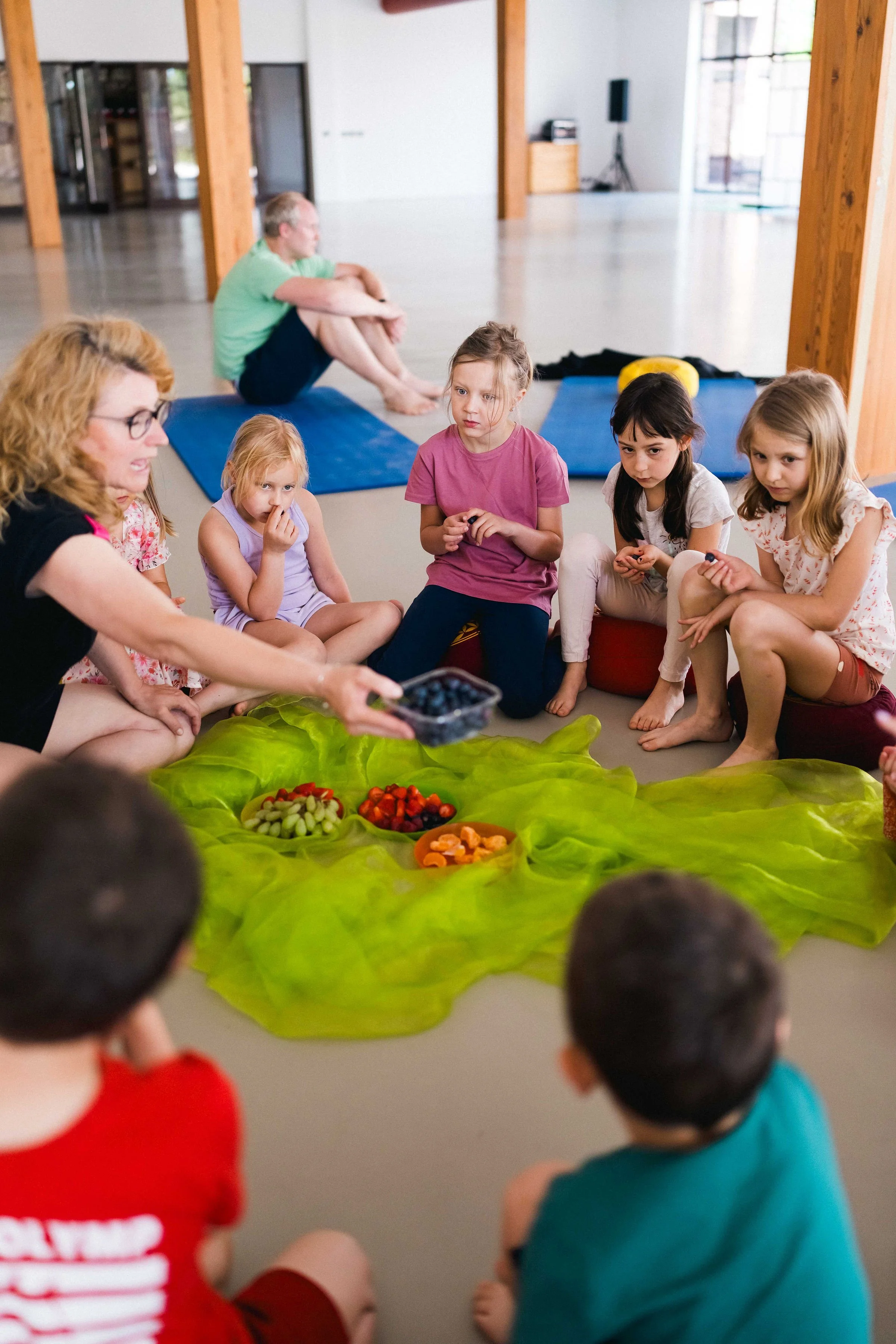 Mindfulness pro děti i rodiče jako součást Rodinného wellness BabYoga.