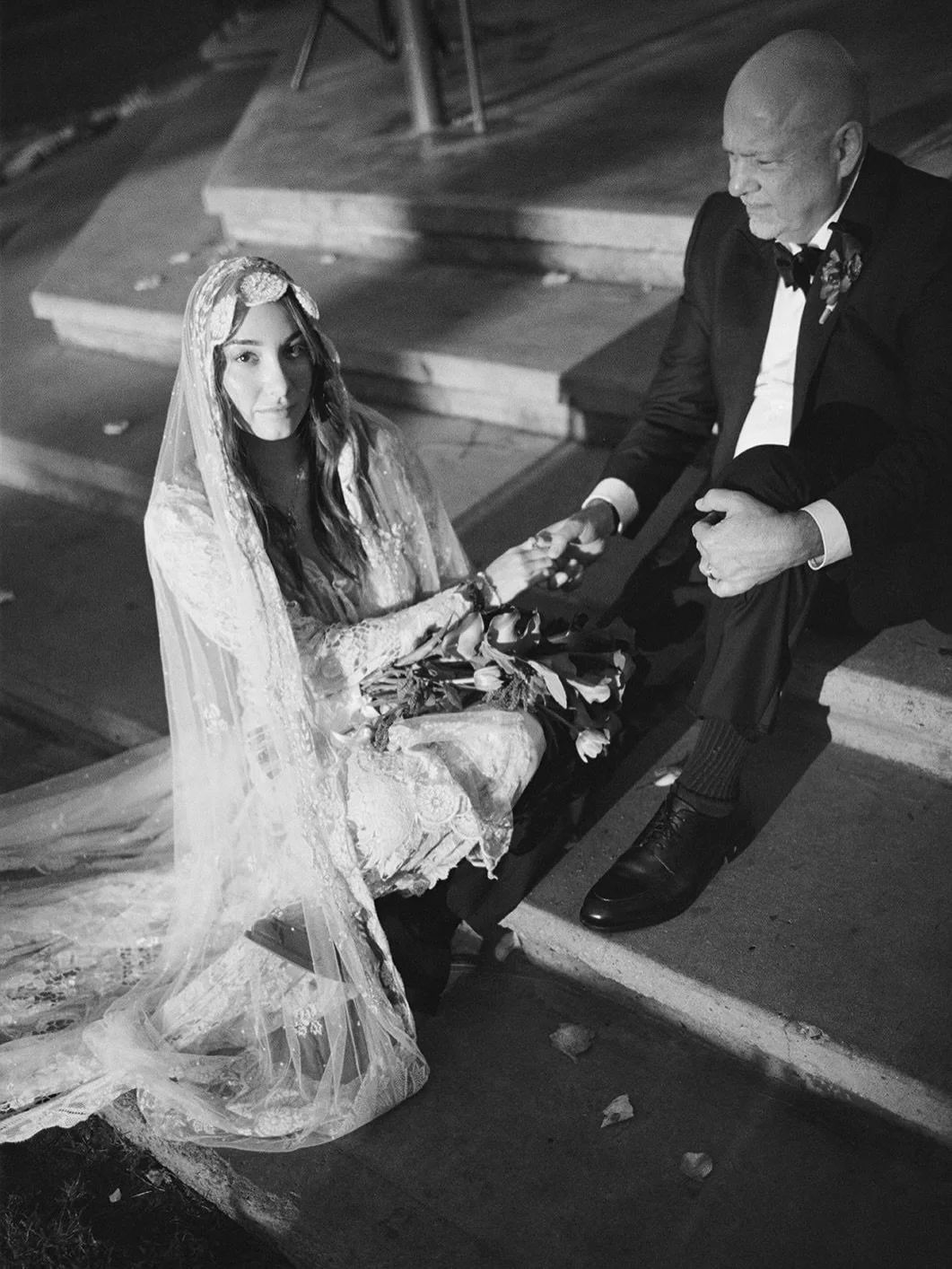 film scans from alyssa and tony&rsquo;s sun-kissed evening on coronado