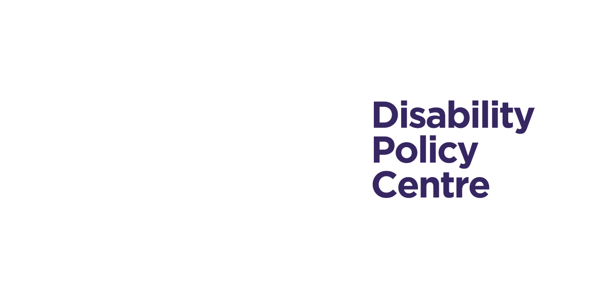 THE DISABILITY POLICY CENTRE