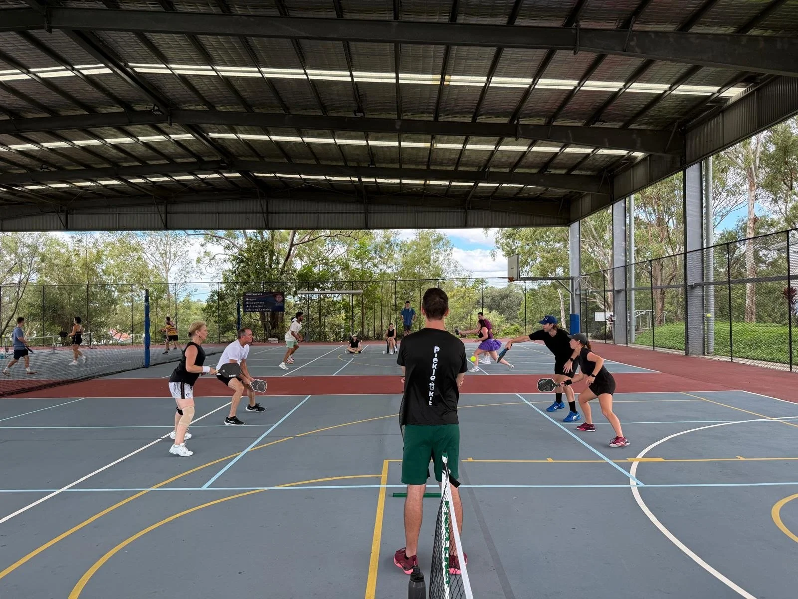 Pickleball coaching Brisbane – small group training sessions to improve technique, consistency, and match play at Pickle Kit