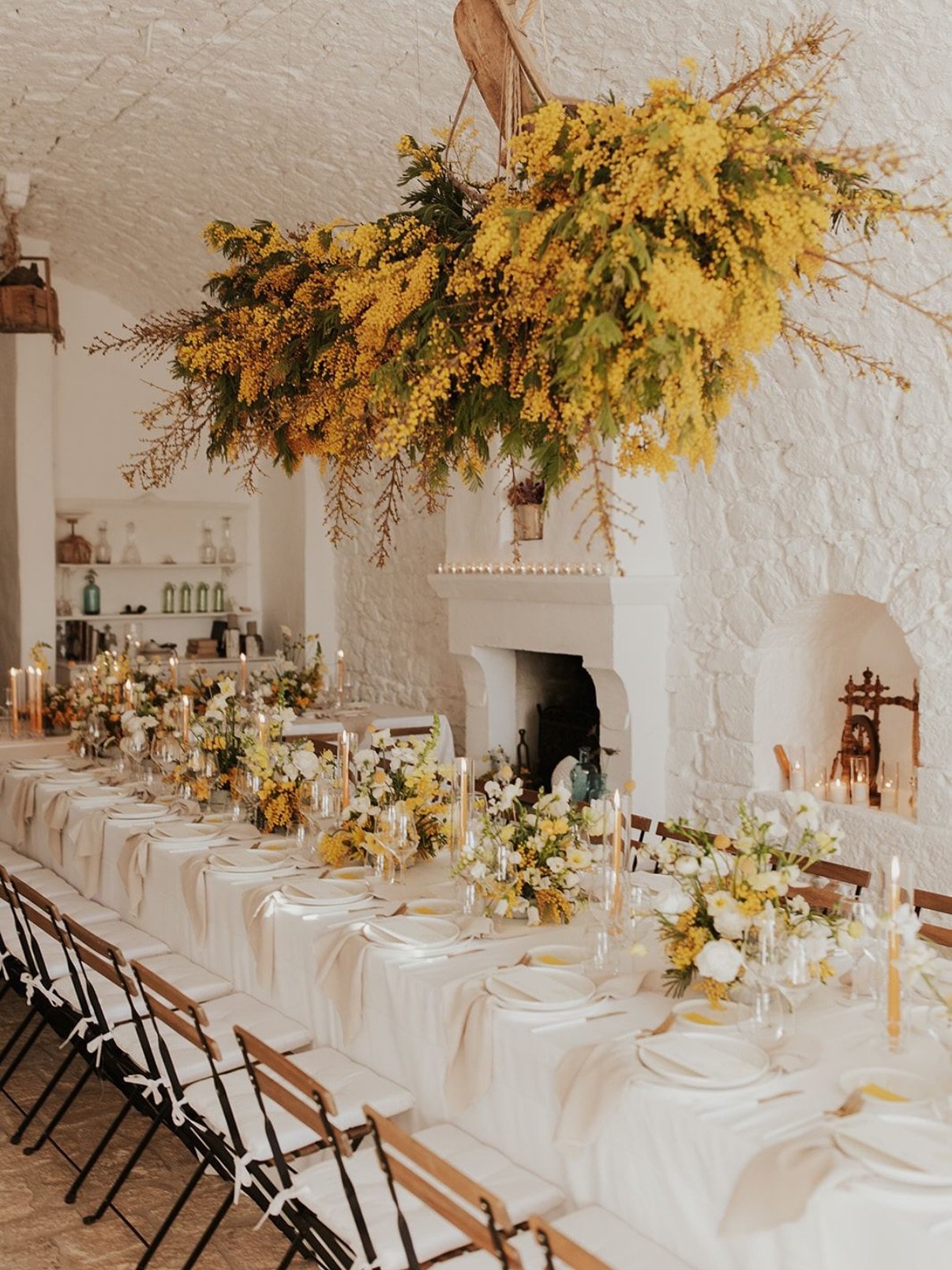 Looking back through the archives. It was March 2023 when we threw a gorgeous intimate wedding for Erin and Rocco in Puglia. 

Mimosa symbolises femininity, strength and resilience; characteristics of all our brides and the women we know in this incr