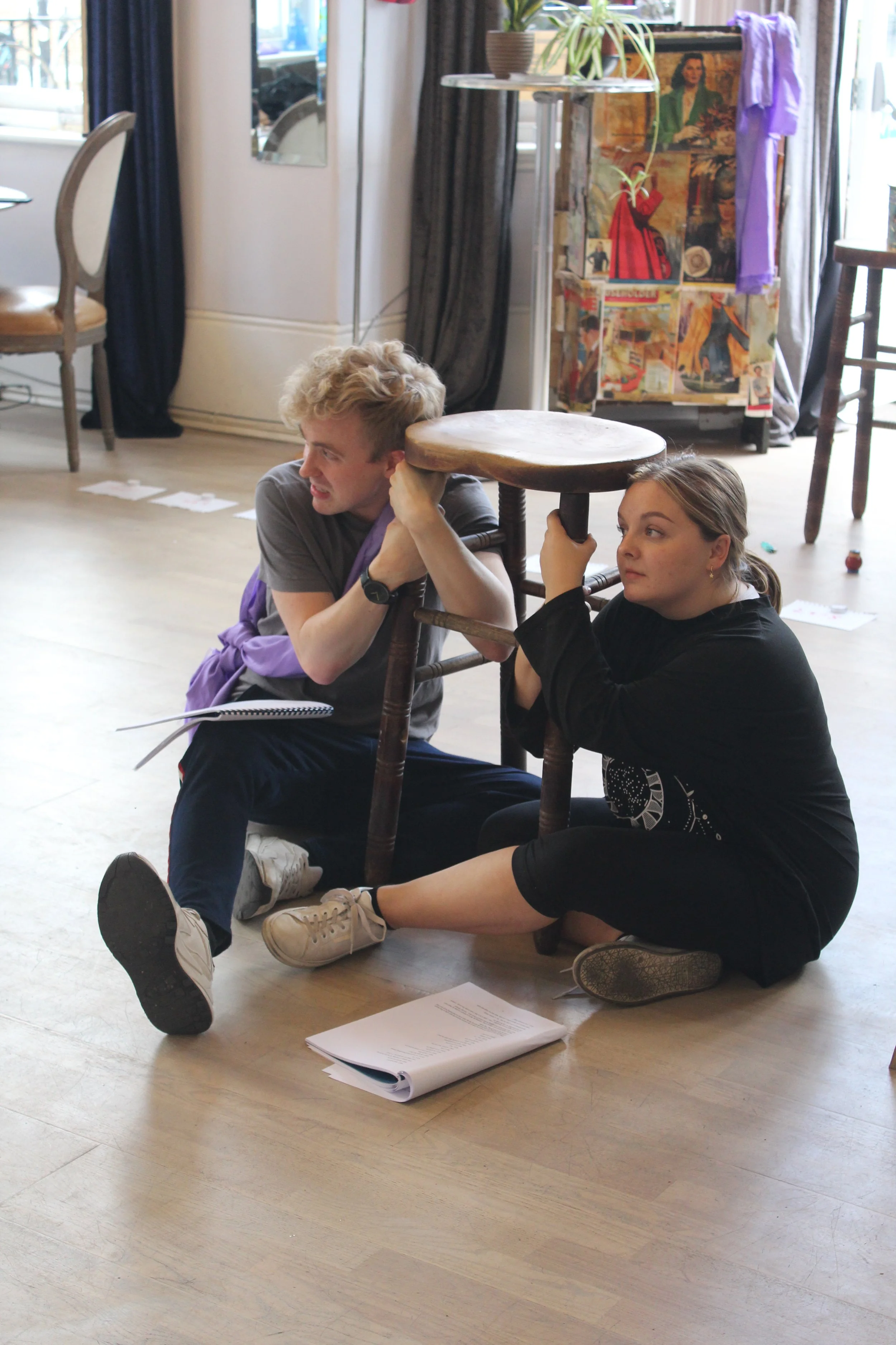 James Chetwood and Scarlet Simmons, Omnibus Theatre 2022