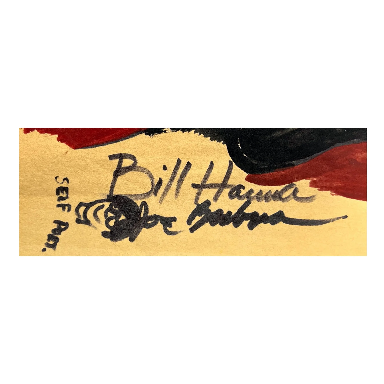 Beatles Yellow Submarine Hand-Painted Marker Drawing, Signed by John Lennon, Yoko Ono, Paul McCartney, Linda McCartney, Ringo Starr, George Harrison, Bill Hanna, and Joe Barbera-5.jpg