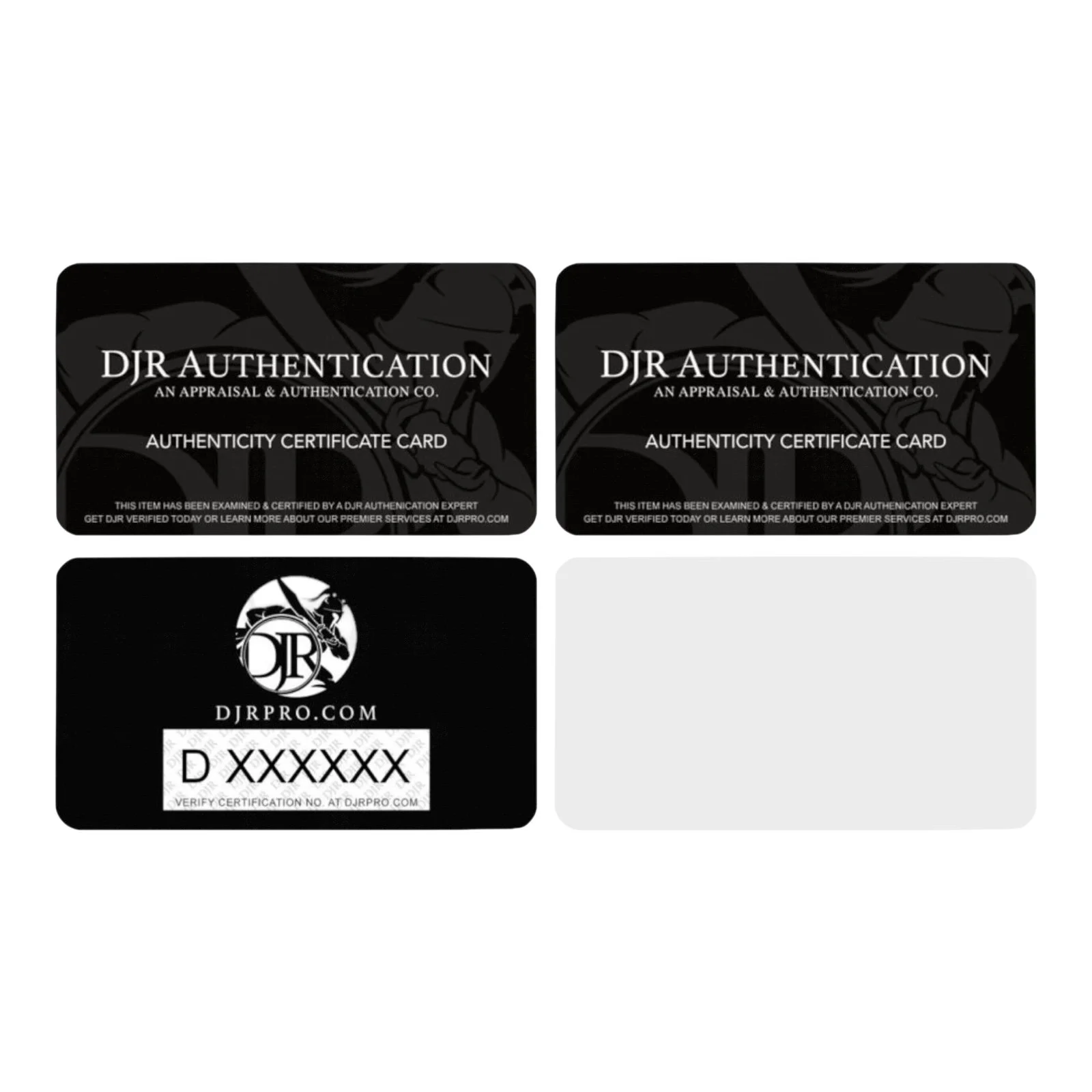 DJR Certificate of Authenticity vs DJR Insert Card — How to Verify Your DJR COA