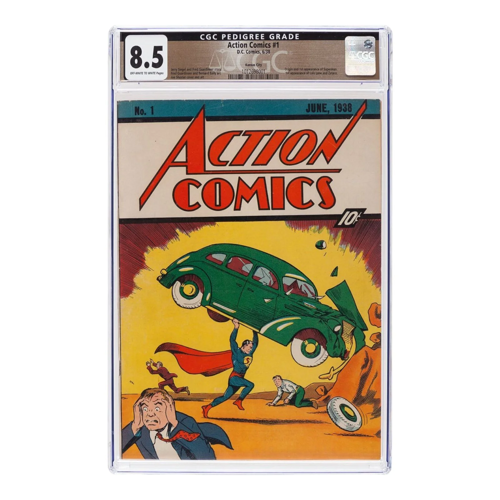 Action Comics #1 (1938) — Paper Structure, Printing Characteristics, and Authentication Risk