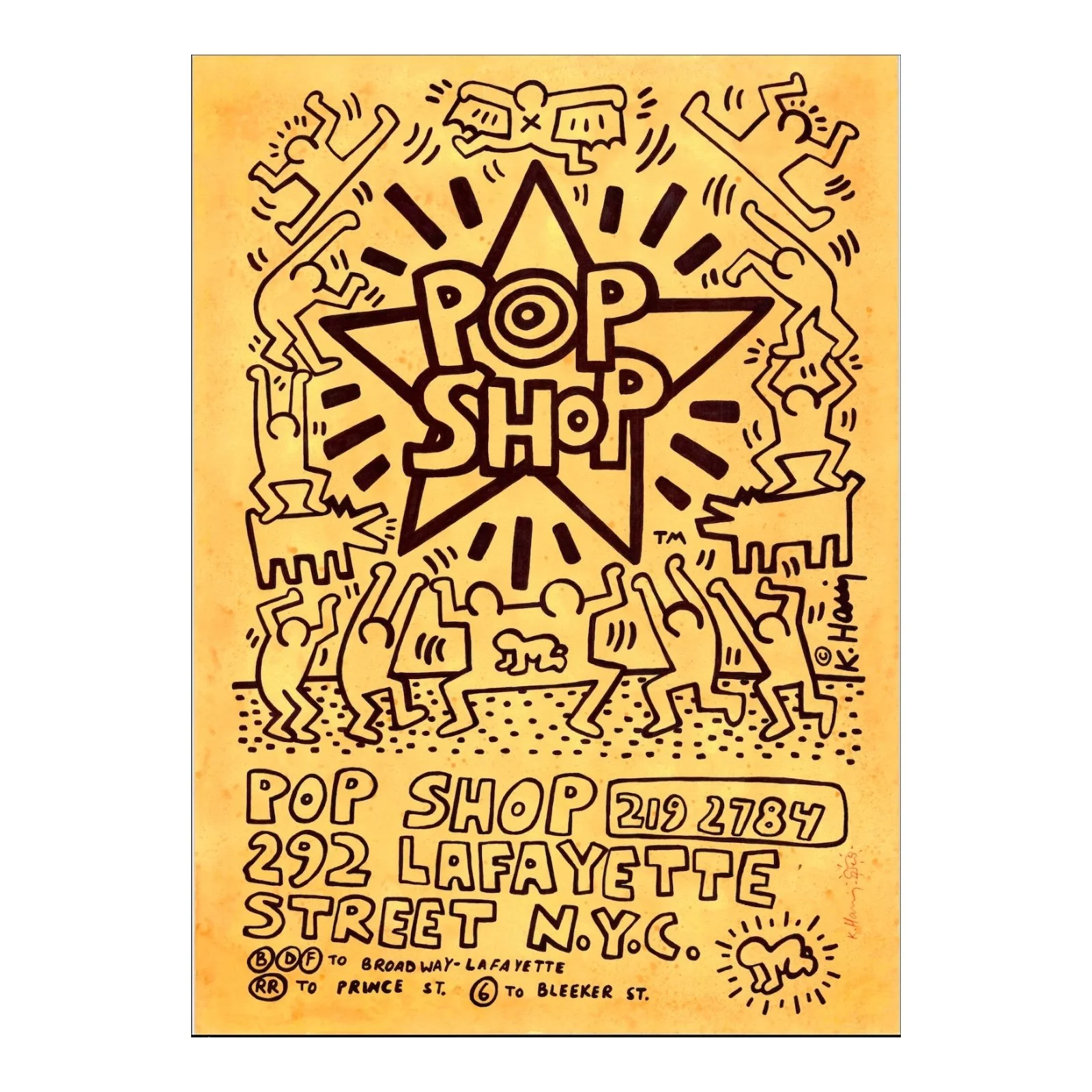 Keith Haring Artwork — Signature Risk, Surface Behavior, and Authentication Exposure