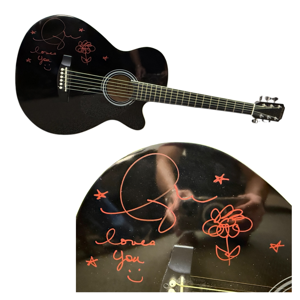 A Taylor Swift Signed Guitar A Dazzling Fusion of Music and Art — DJR