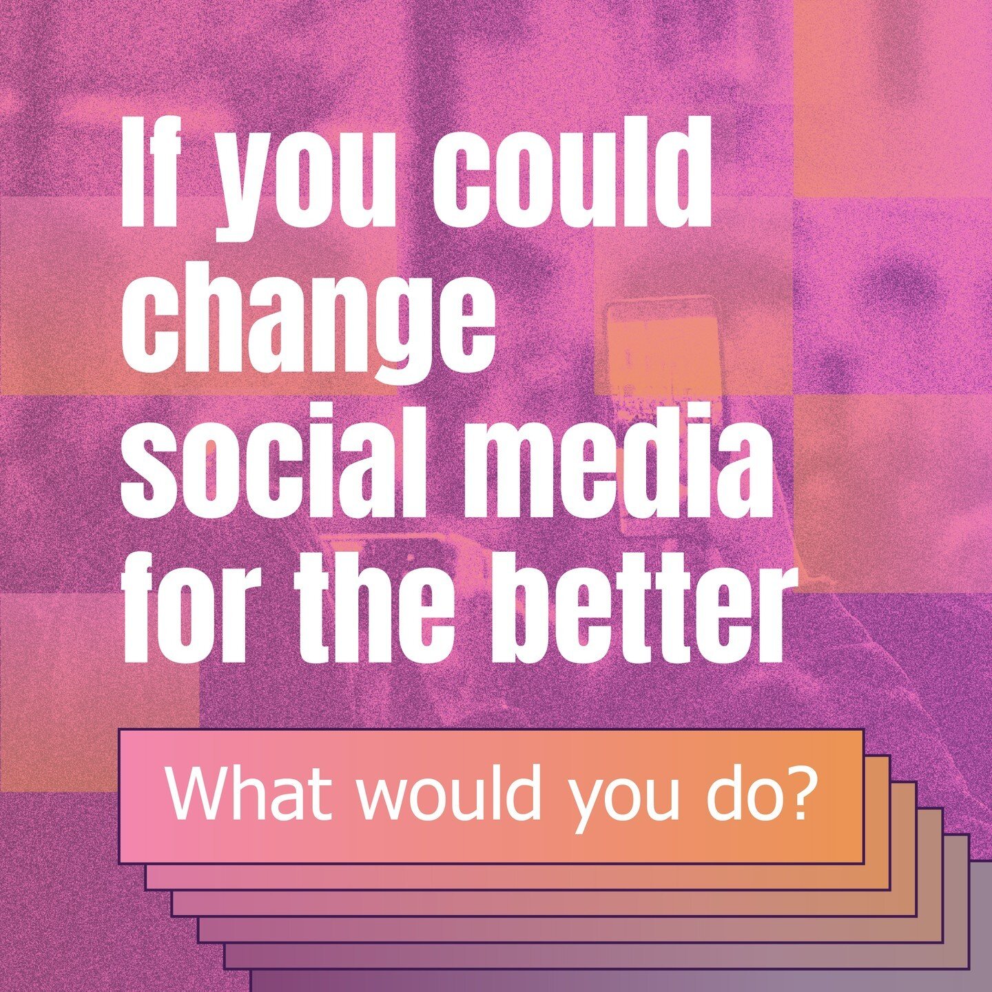 We want to hear from you!

We want to make social media a better, more inclusive place for everyone. Head over to itsoursocialmedia.com and complete our poll to share your thoughts on safe spaces online.

Let&rsquo;s #FeedTheGood and make our social 