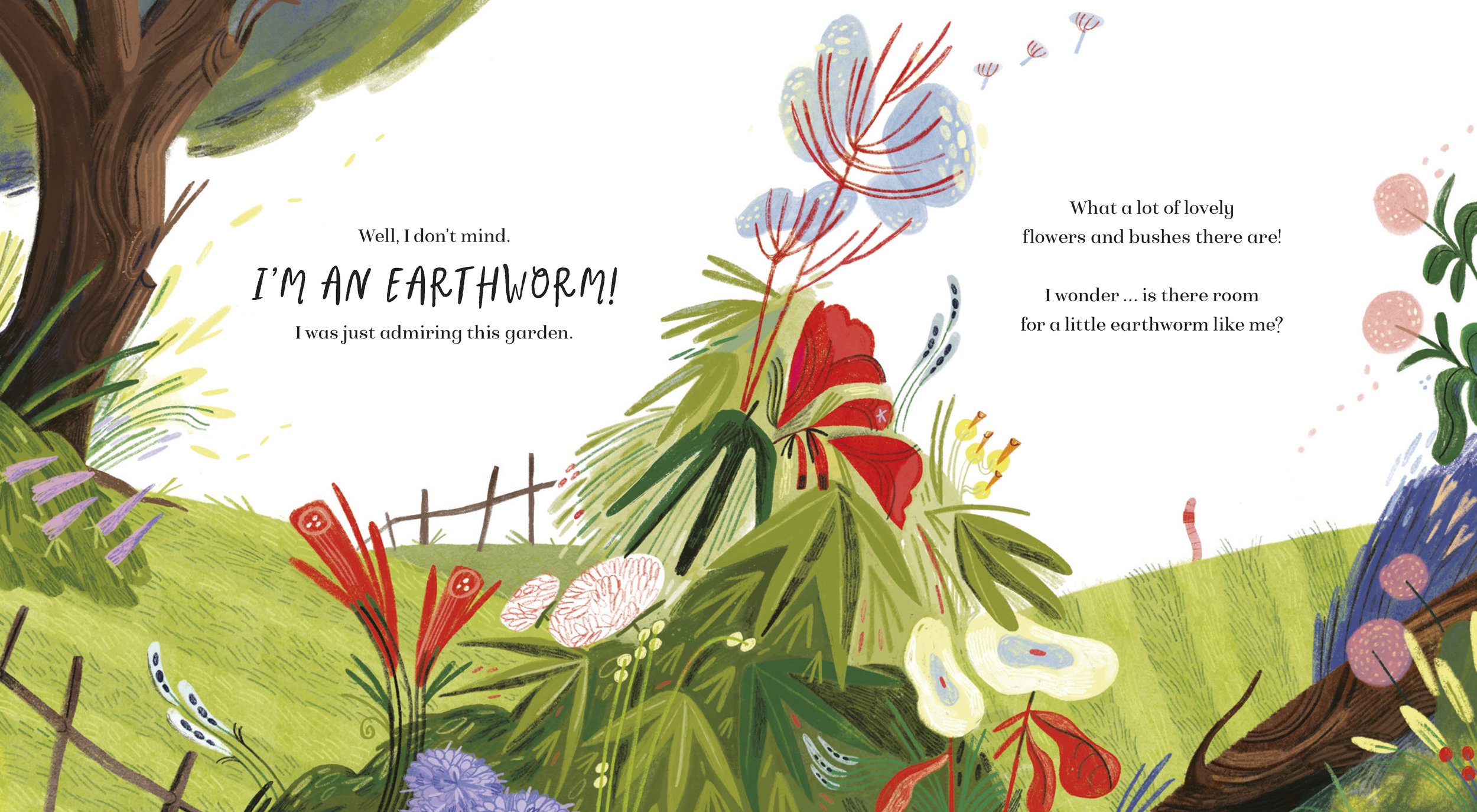 What the Worm Saw, Scholastic Children's Books © 2024