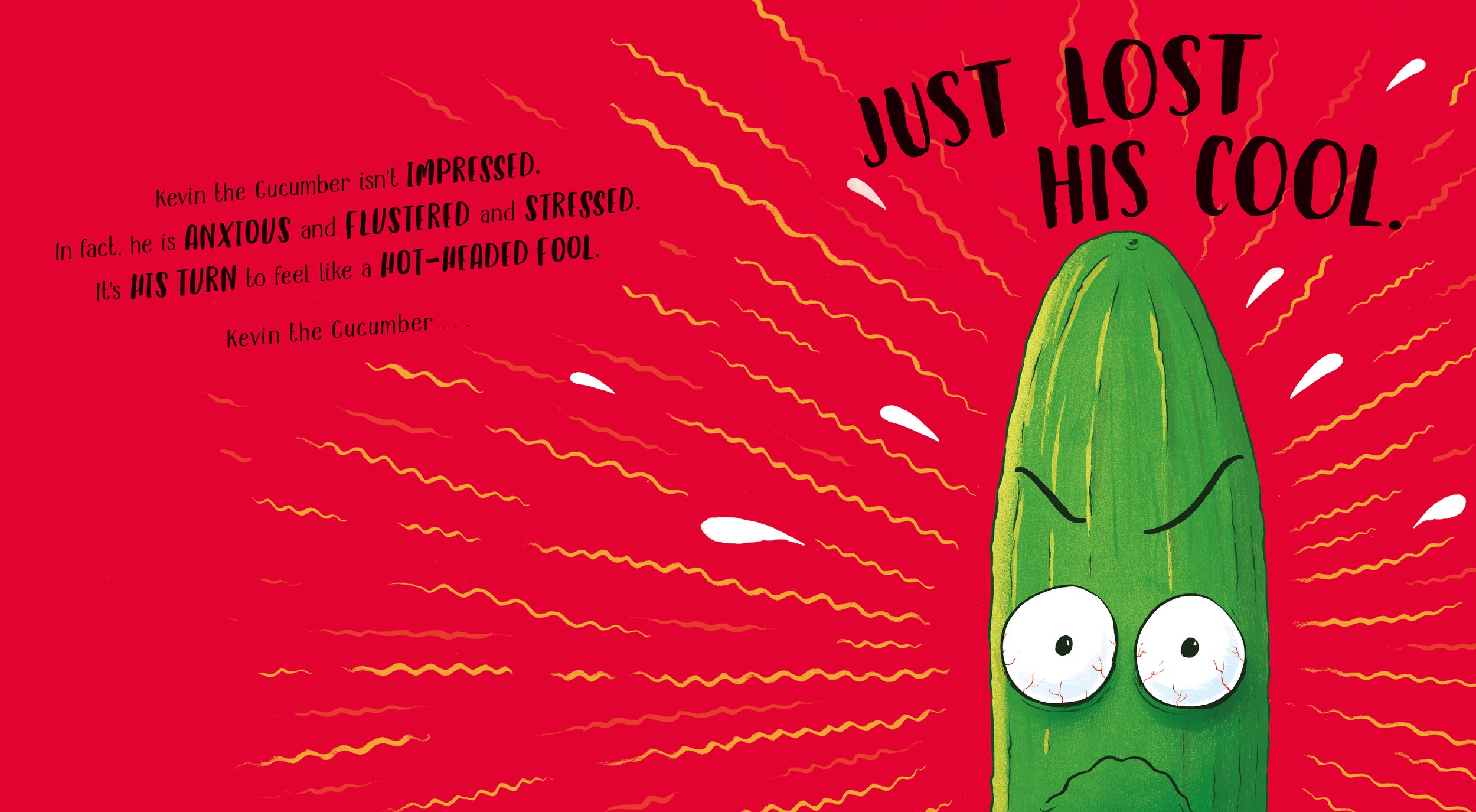 When Cucumber Lost His Cool , Scholastic Children's Books © 2021