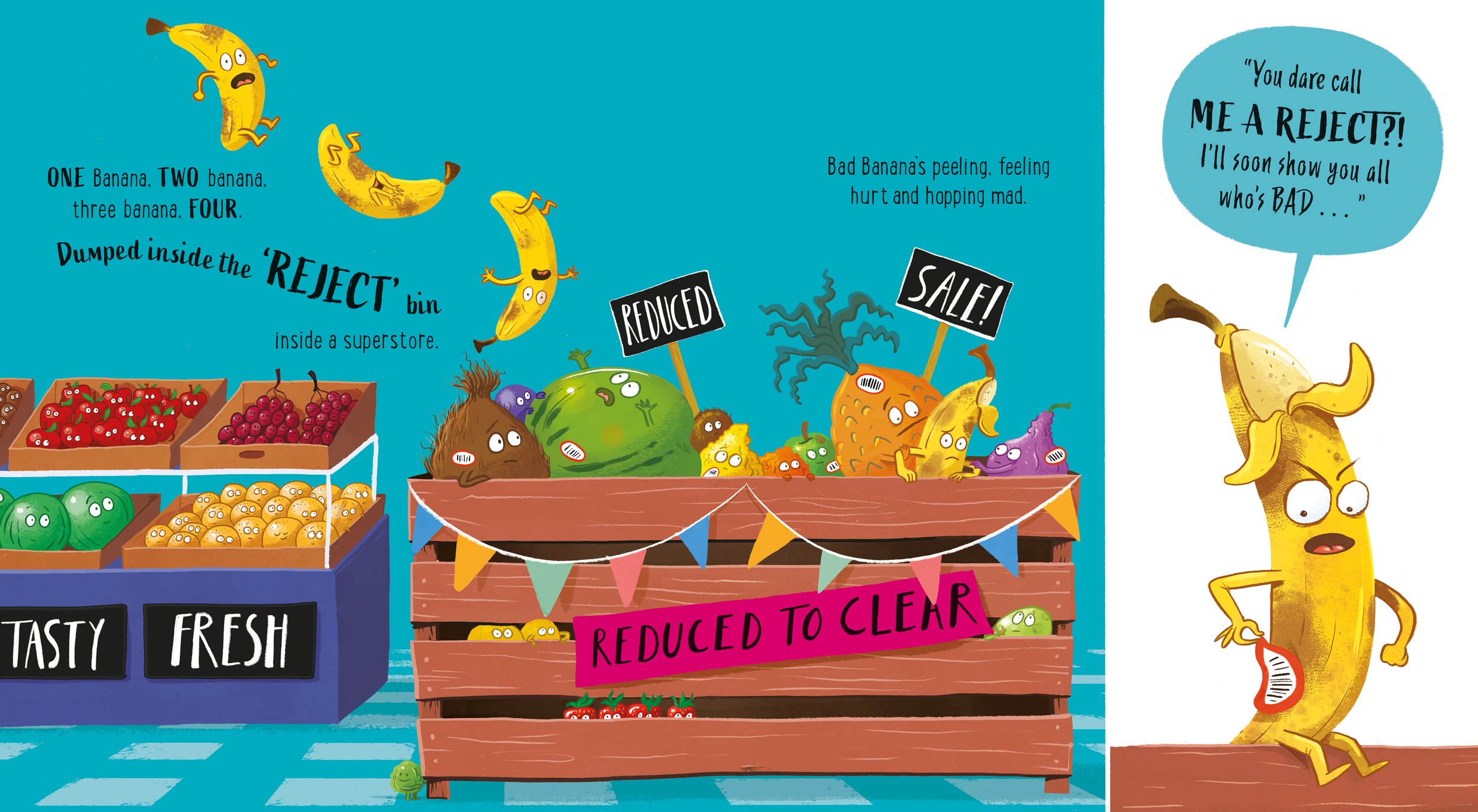 The Day The Banana Went Bad , Scholastic Children’s Books © 2020