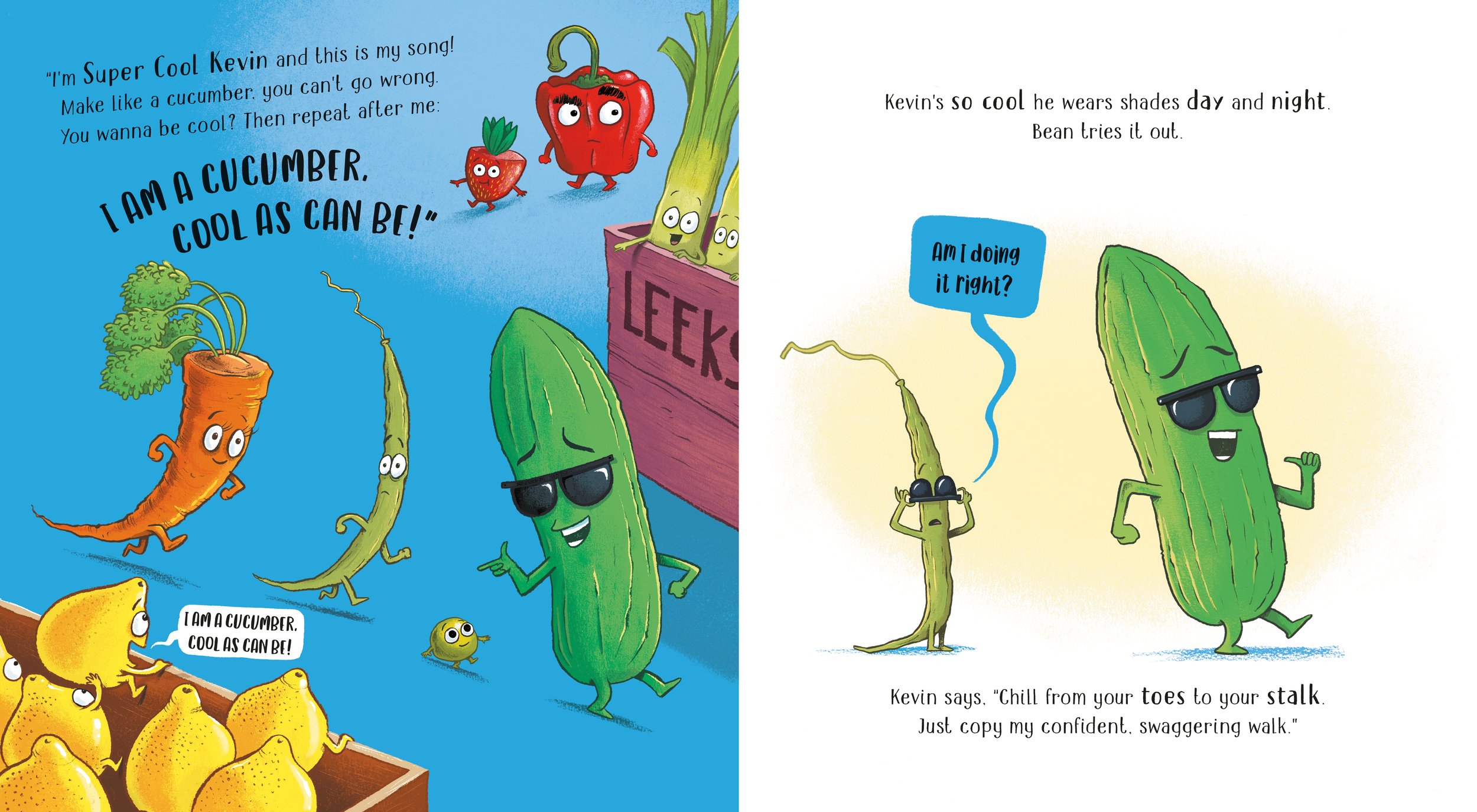 When Cucumber Lost His Cool , Scholastic Children's Books © 2021