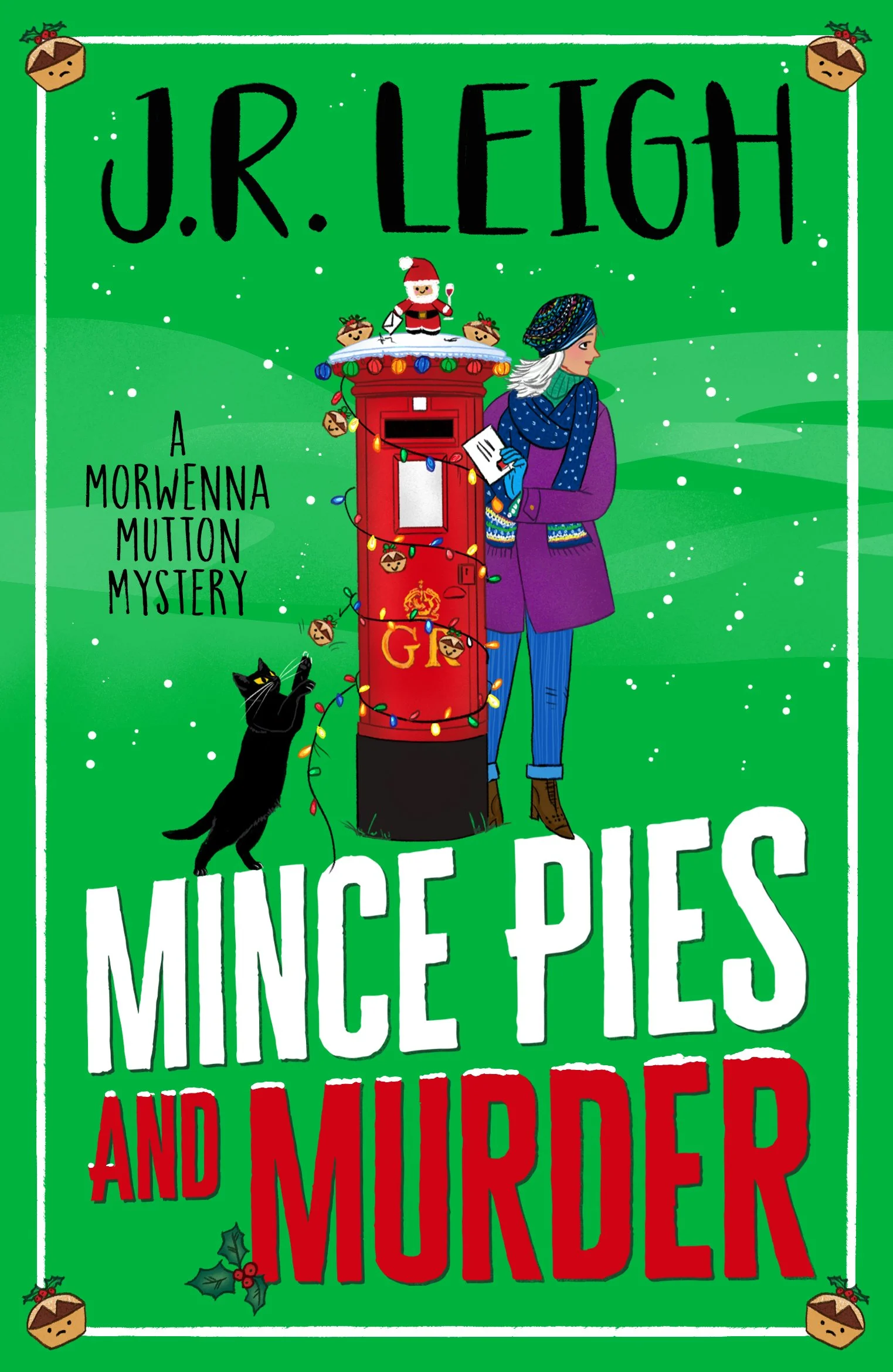 Artwork and cover design for  Mince Pies and Murder,  Boldwood Books, 2025