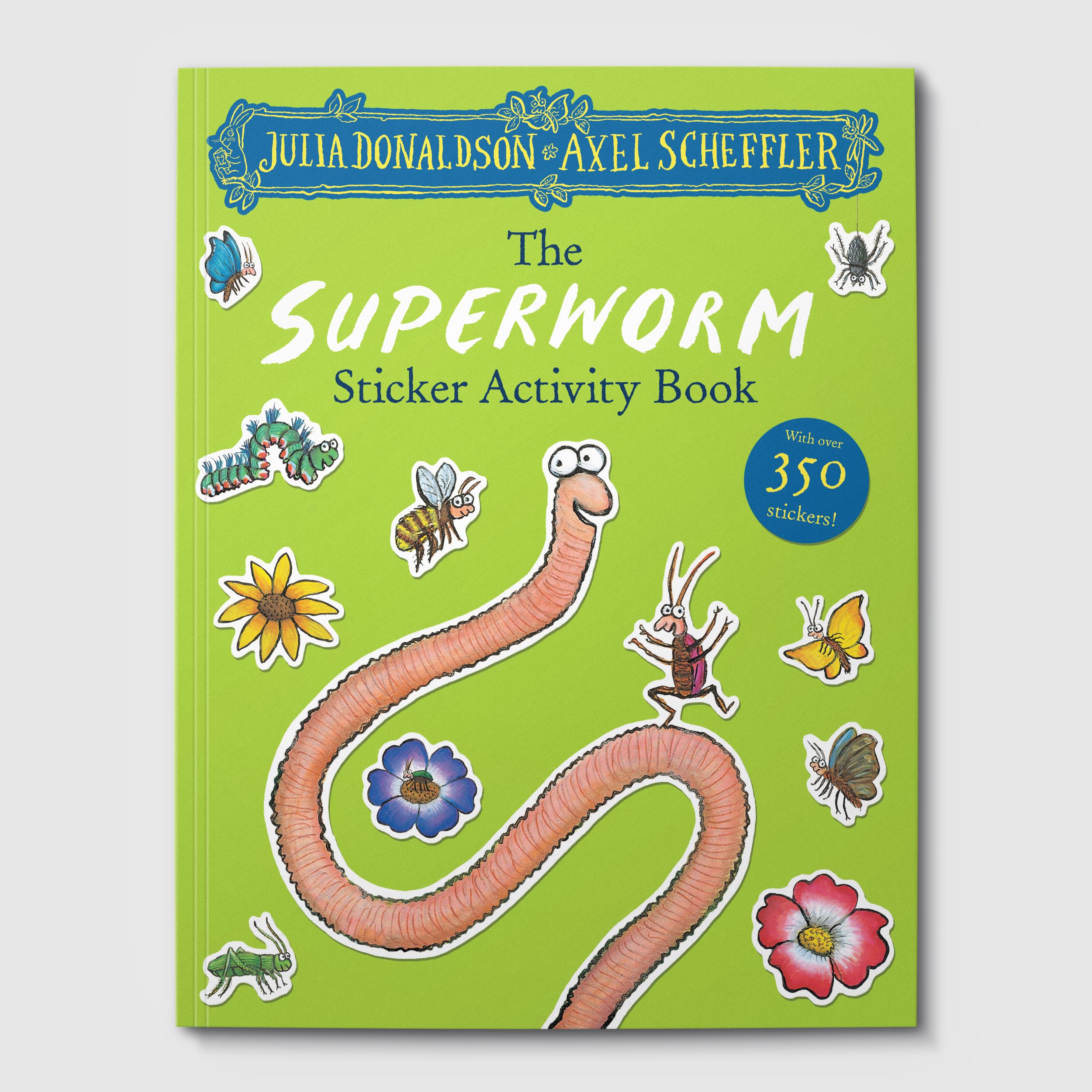 The Superworm: Sticker Activity Book © Scholastic Children's Books