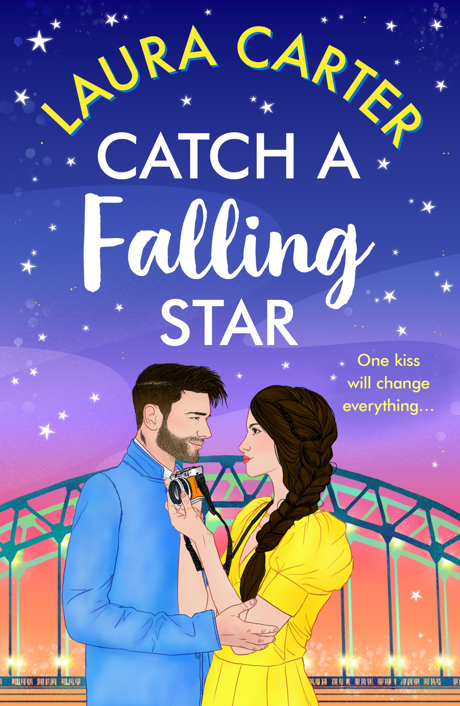 Artwork and cover design for Catch a Falling Star, Boldwood Books, 2025