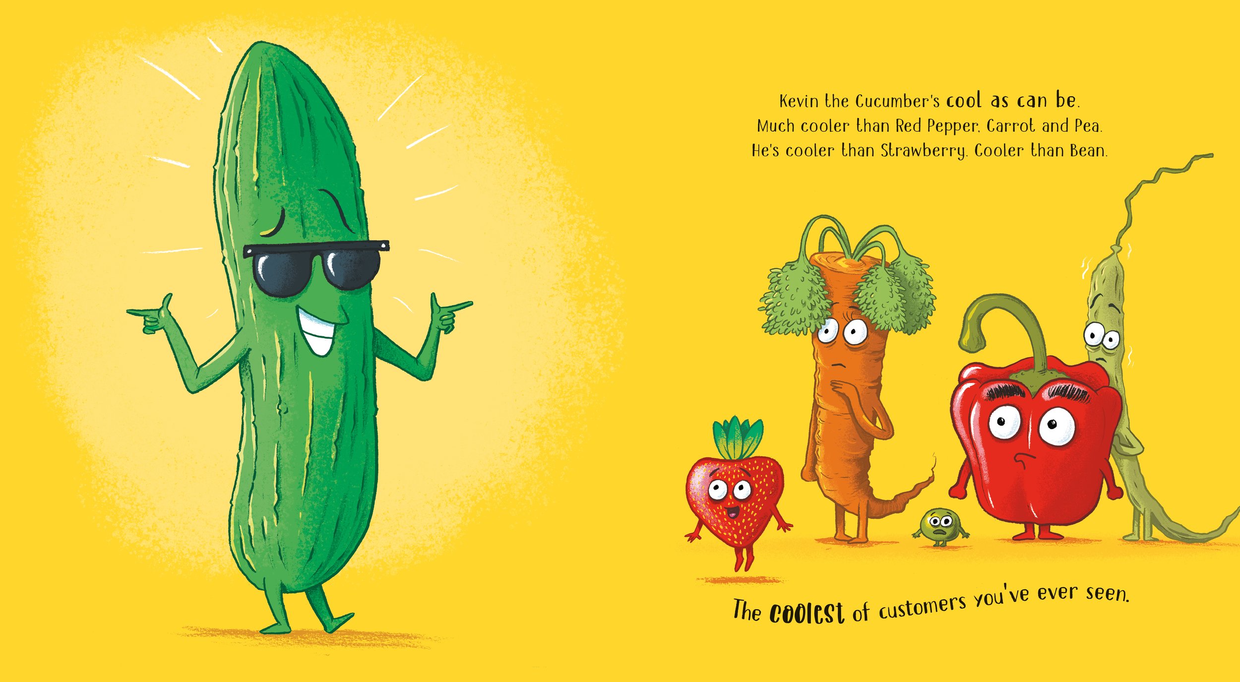 When Cucumber Lost His Cool , Scholastic Children's Books © 2021