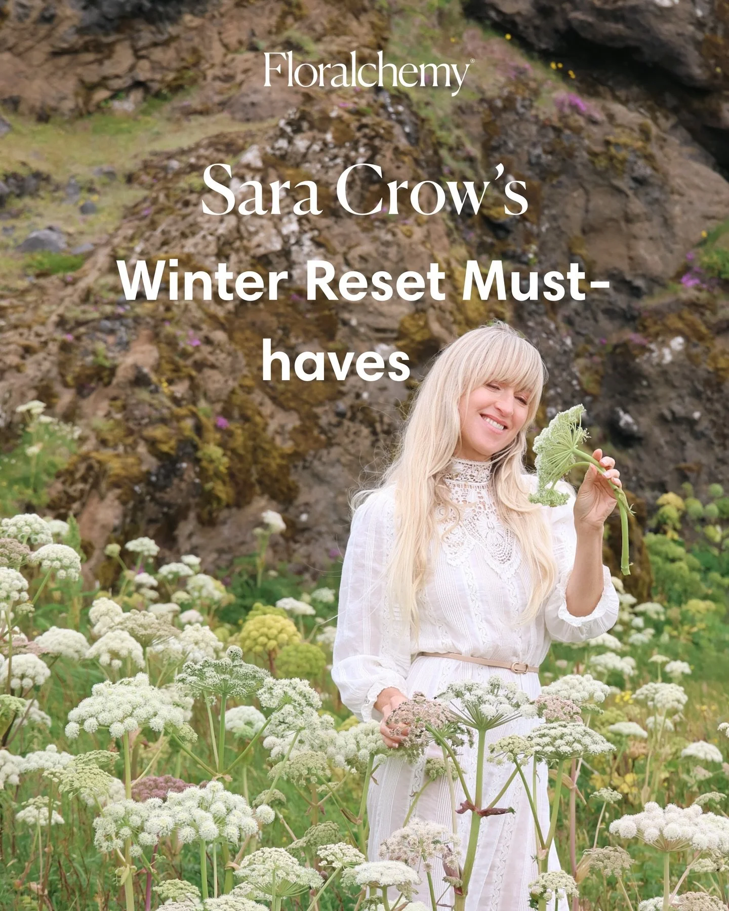 🕯️✨Acupuncturist and herbalist, Sara Crow, shares her must-have tools, practices and skin solutions to infused your winter days and nights with the healing energy of flowers and natural plant-based wisdom of the ages. Learn how you can feel your bes