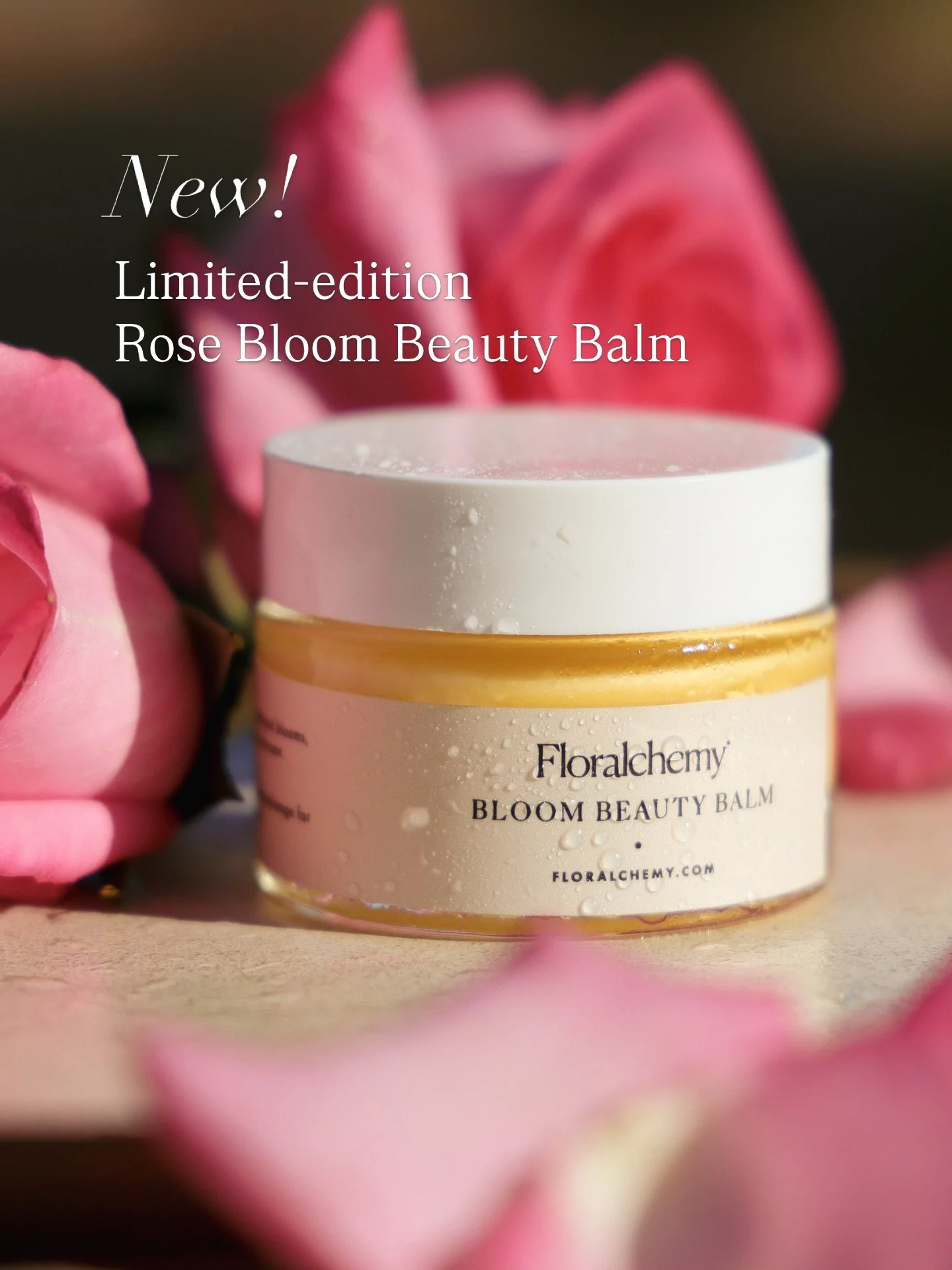 🥀💛Introducing our new limited-edition Rose Bloom Beauty Balm&mdash; hand-crafted from a treasured harvest of rare florals, including Morocco&rsquo;s prized Rosa centifolia, made exceptionally potent by its resilient desert ecosystem. This concentra