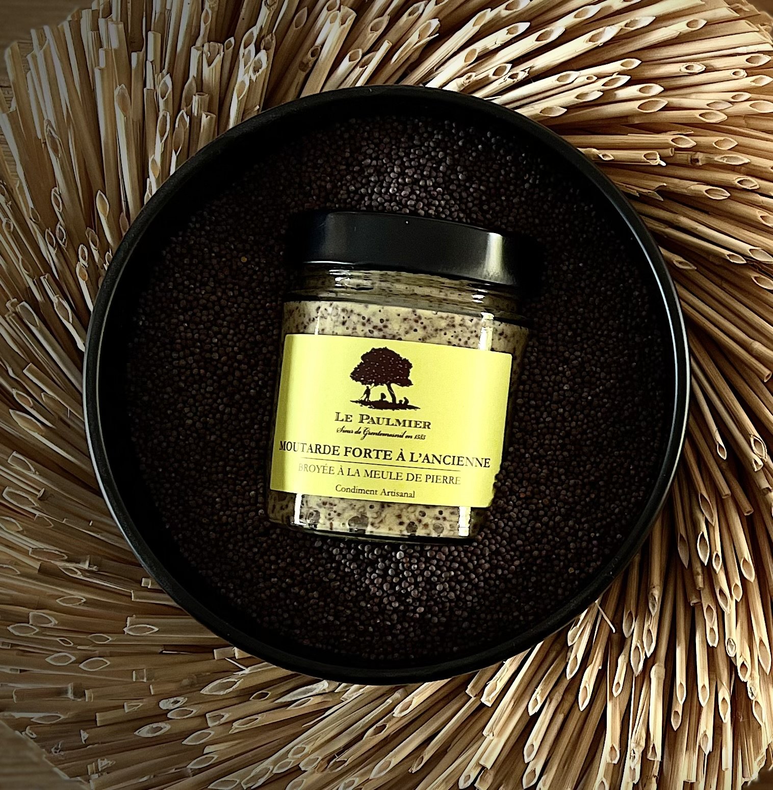 Moutarde Forte à l'ancienne - 200g