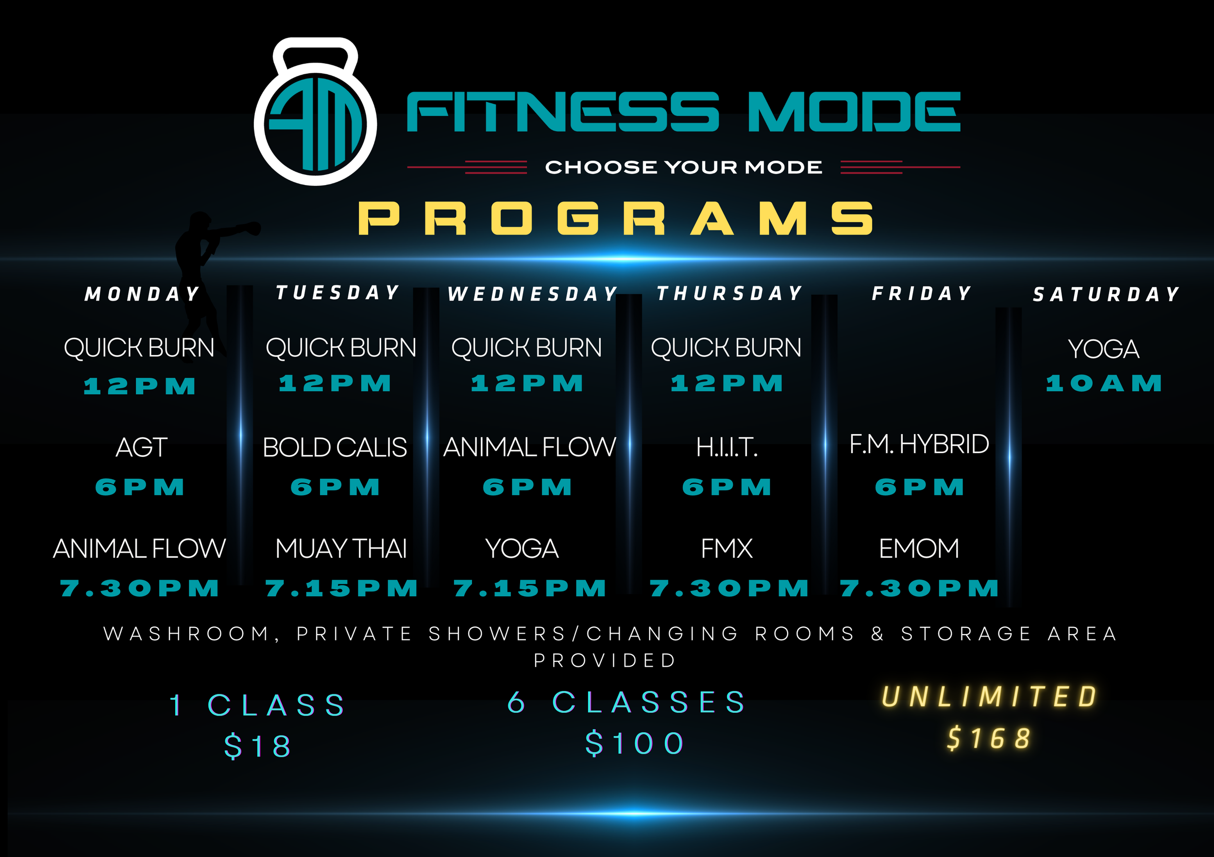 Group Classes — FITNESS MODE