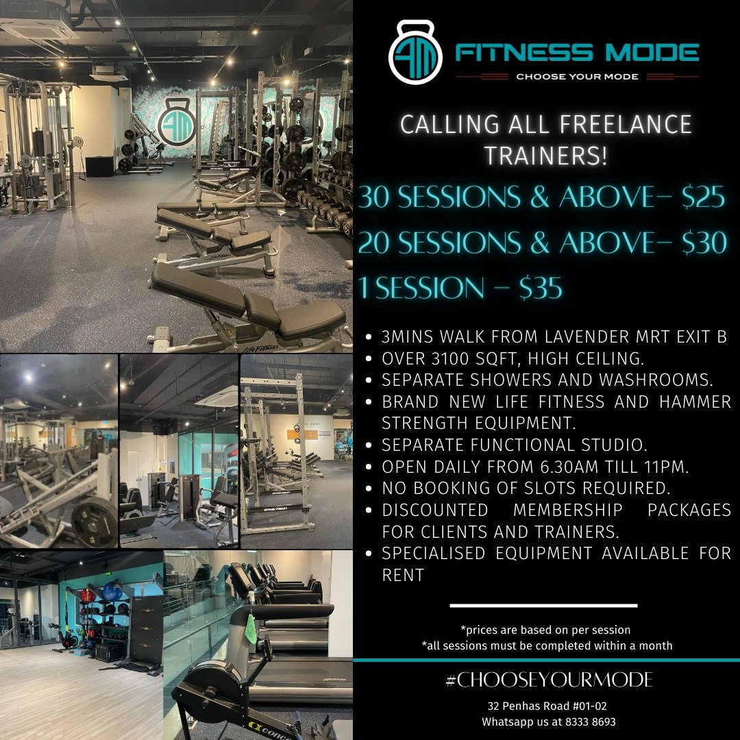 Gym Space for Rent — FITNESS MODE