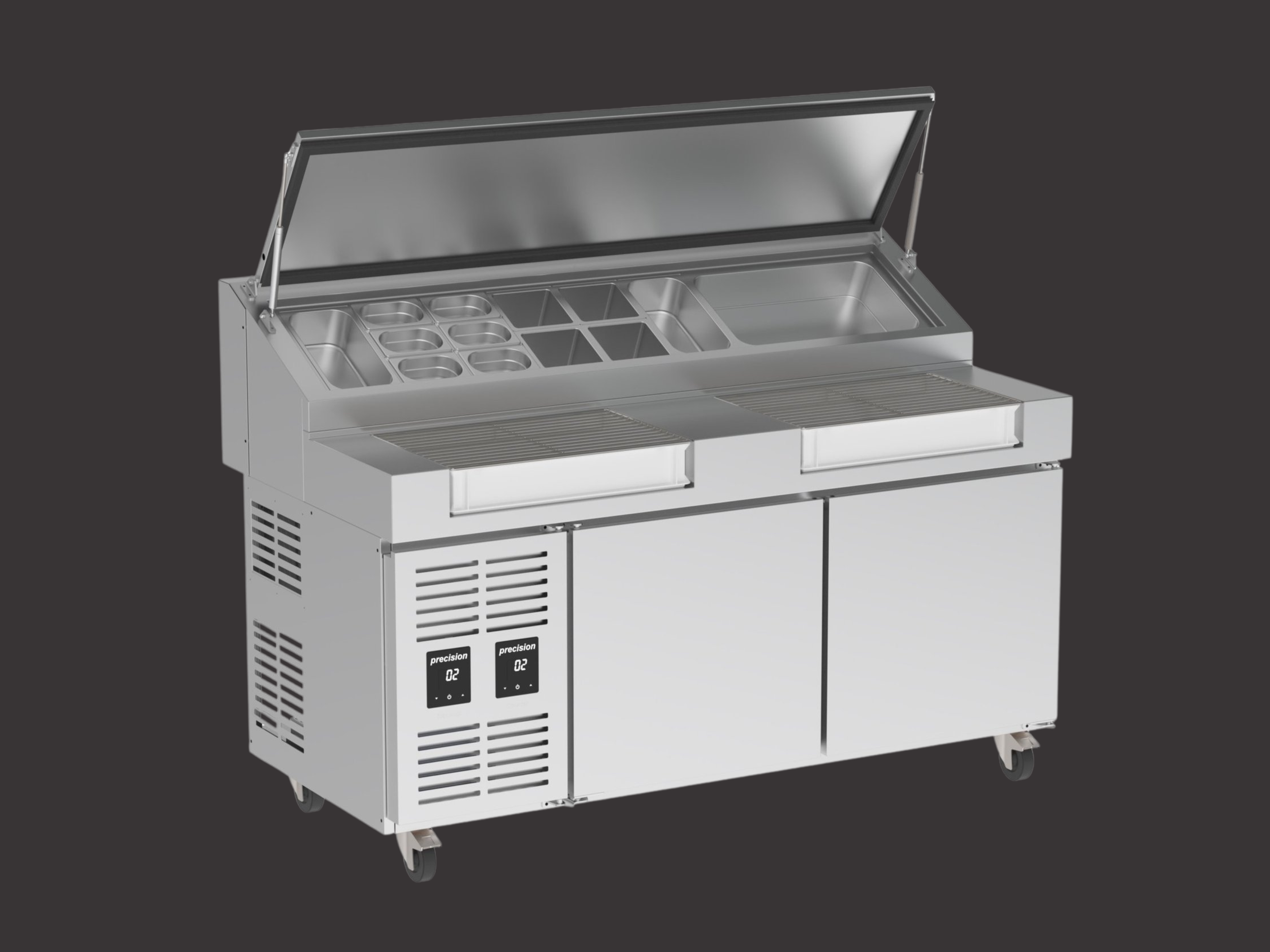 precision-launch-new-heavy-duty-pizza-prep-station-precision