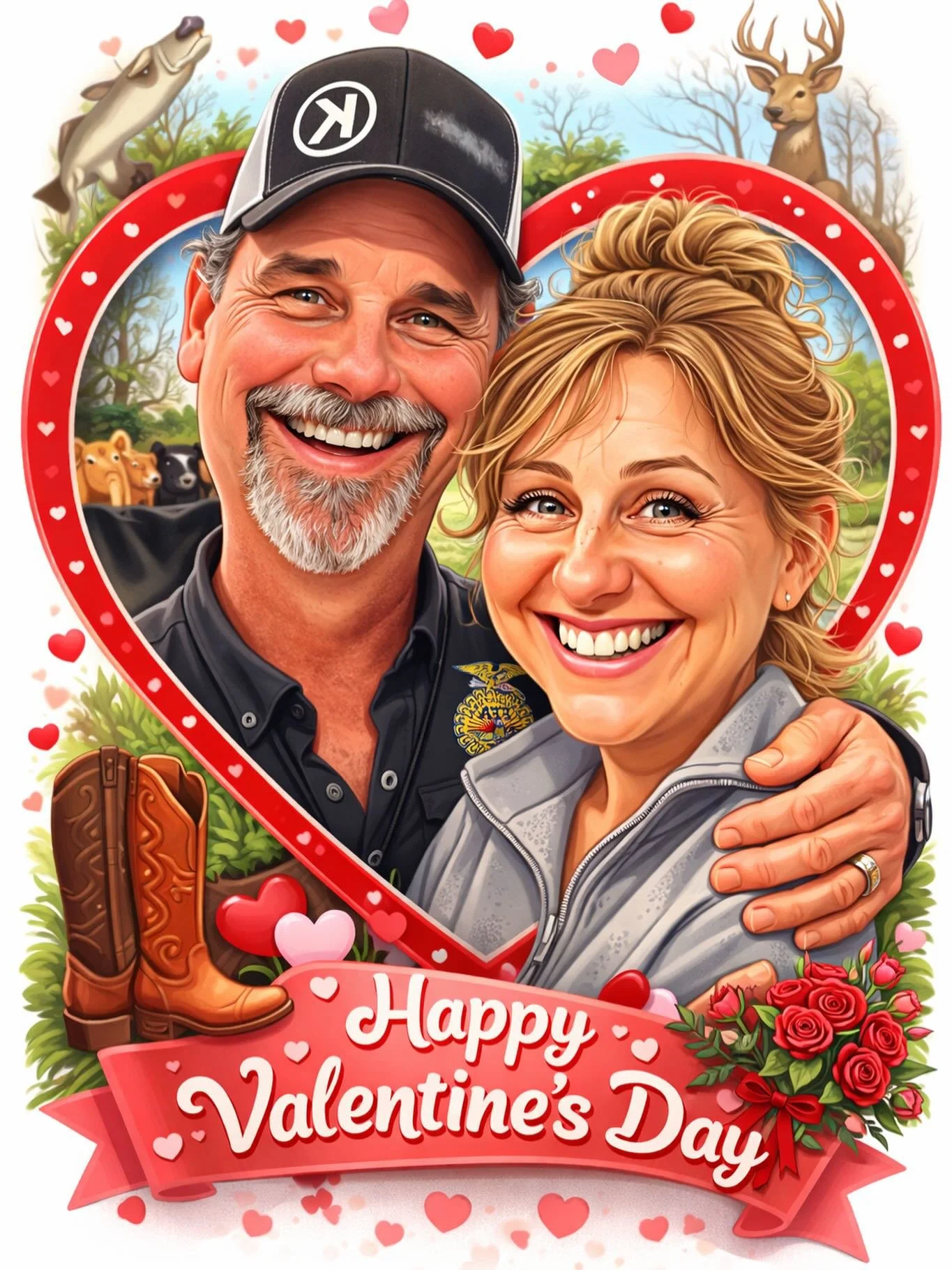 34 Valentine&rsquo;s Days together and counting. I wouldn&rsquo;t trade a single second. 
Love you Mo Craig Kempken!

I&rsquo;m glad we don&rsquo;t act as old as Chat made us look (most of the time)😂