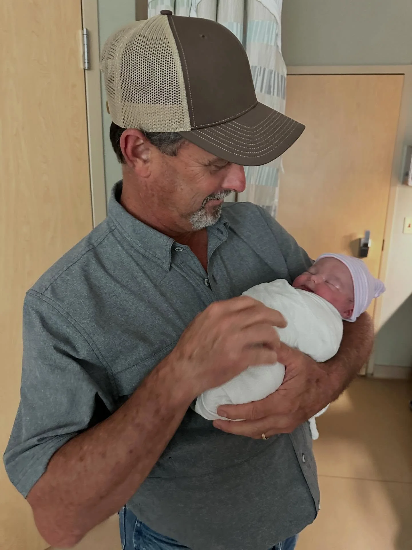 Day 3 of the countdown to my favorite person&rsquo;s birthday! 

He became a PawPaw, and oh how he loves this little girl! Watching him interact with her is absolutely everything. 

The only thing he might love more is watching his son be a daddy!

I