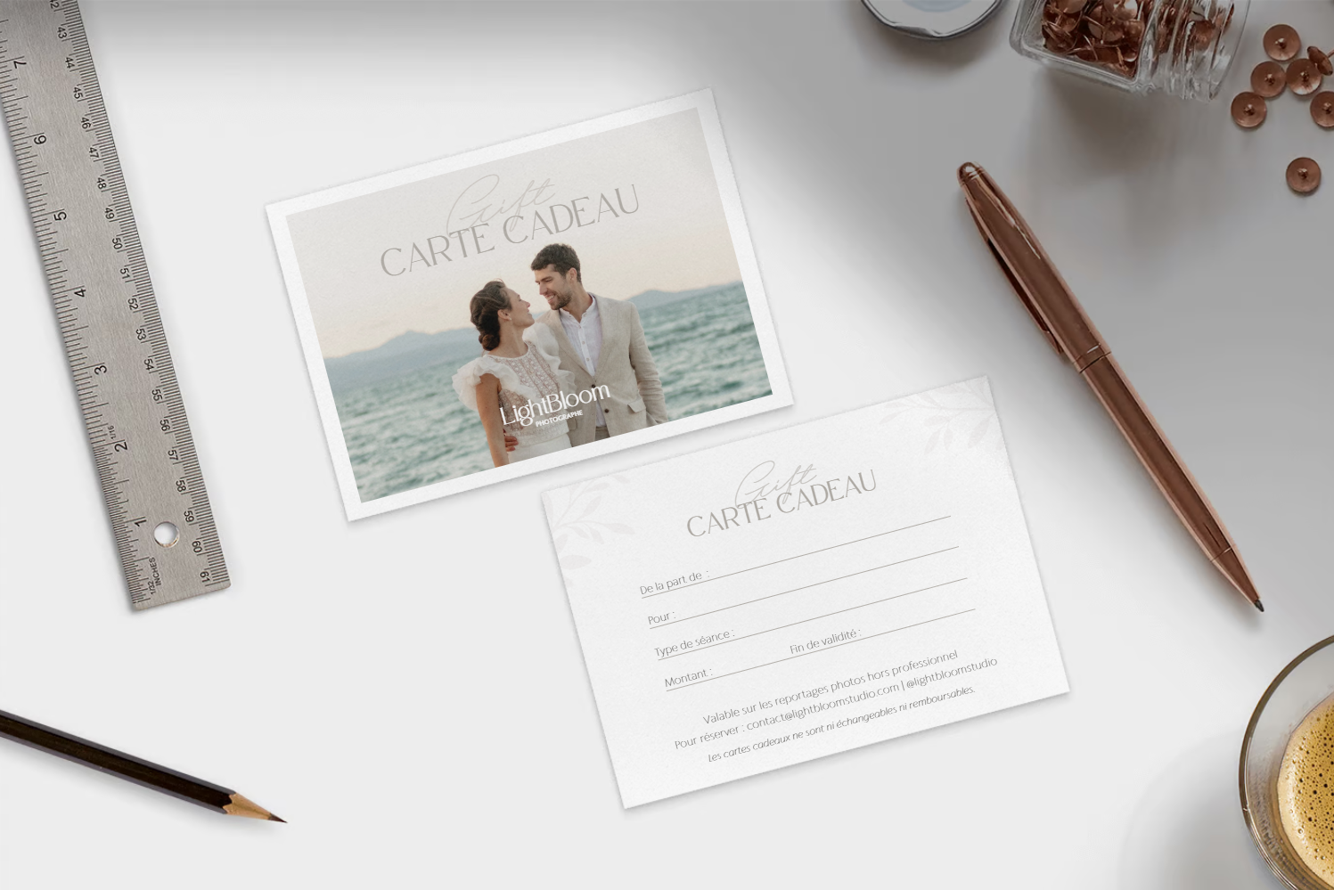Séance engagement / Carte Cadeau