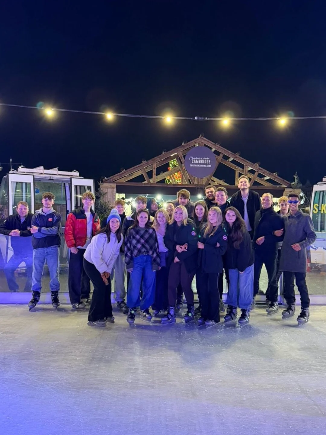 Last night we swapped the hearth for the ice as the Provenance team got together for our Christmas party ❄️

We kicked things off ice skating at @christmasincambridge, where a few hidden skating talents definitely surprised us. From there it was stra